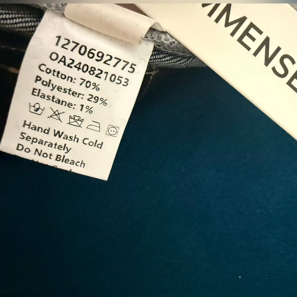 Commense Black High-Rise Wide-Leg Jeans with Contrast Stitching size 8 - Picture 8 of 10